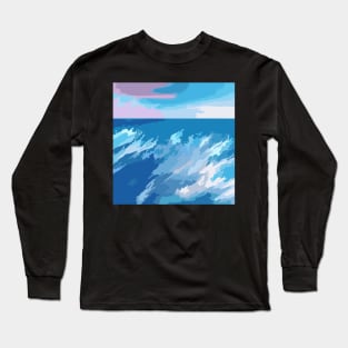 Ocean waves Long Sleeve T-Shirt